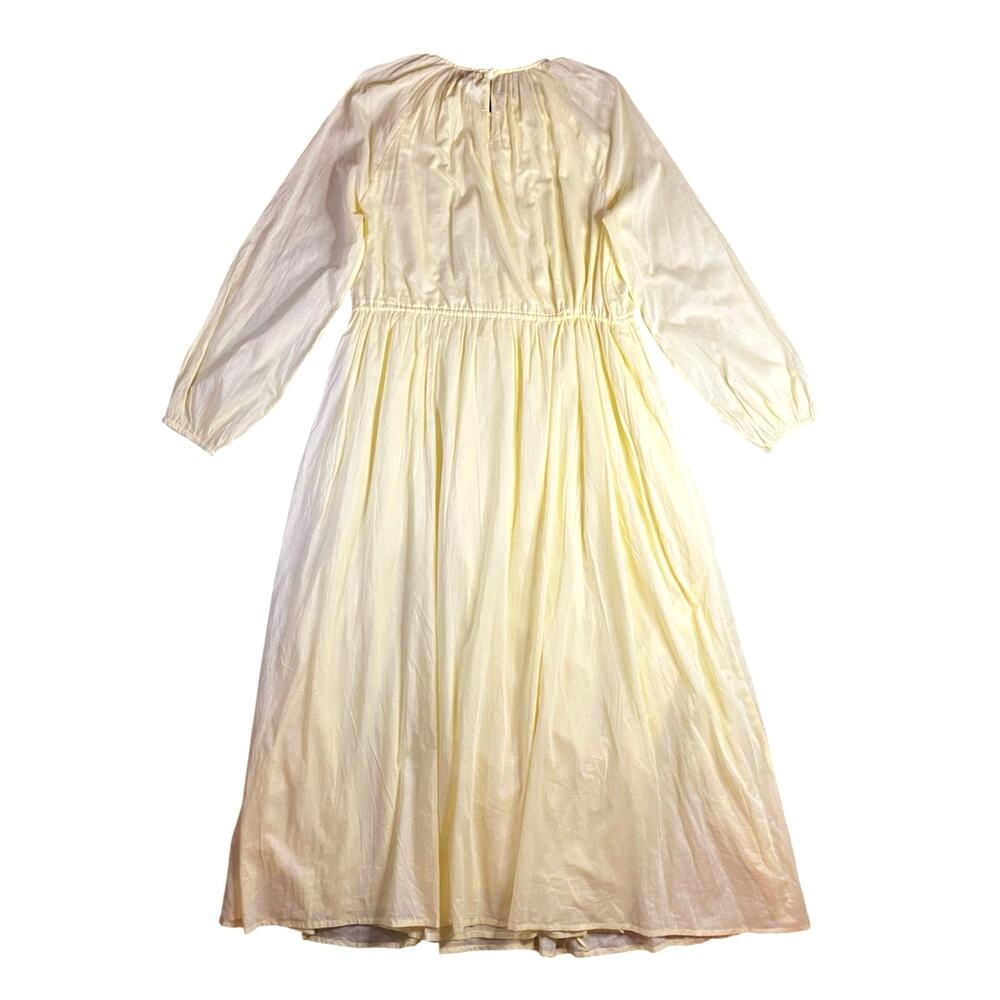 ASOS Designs Lemon Ruffle Ruched Maxi Dress NWT - 12 - Picture 7 of 7